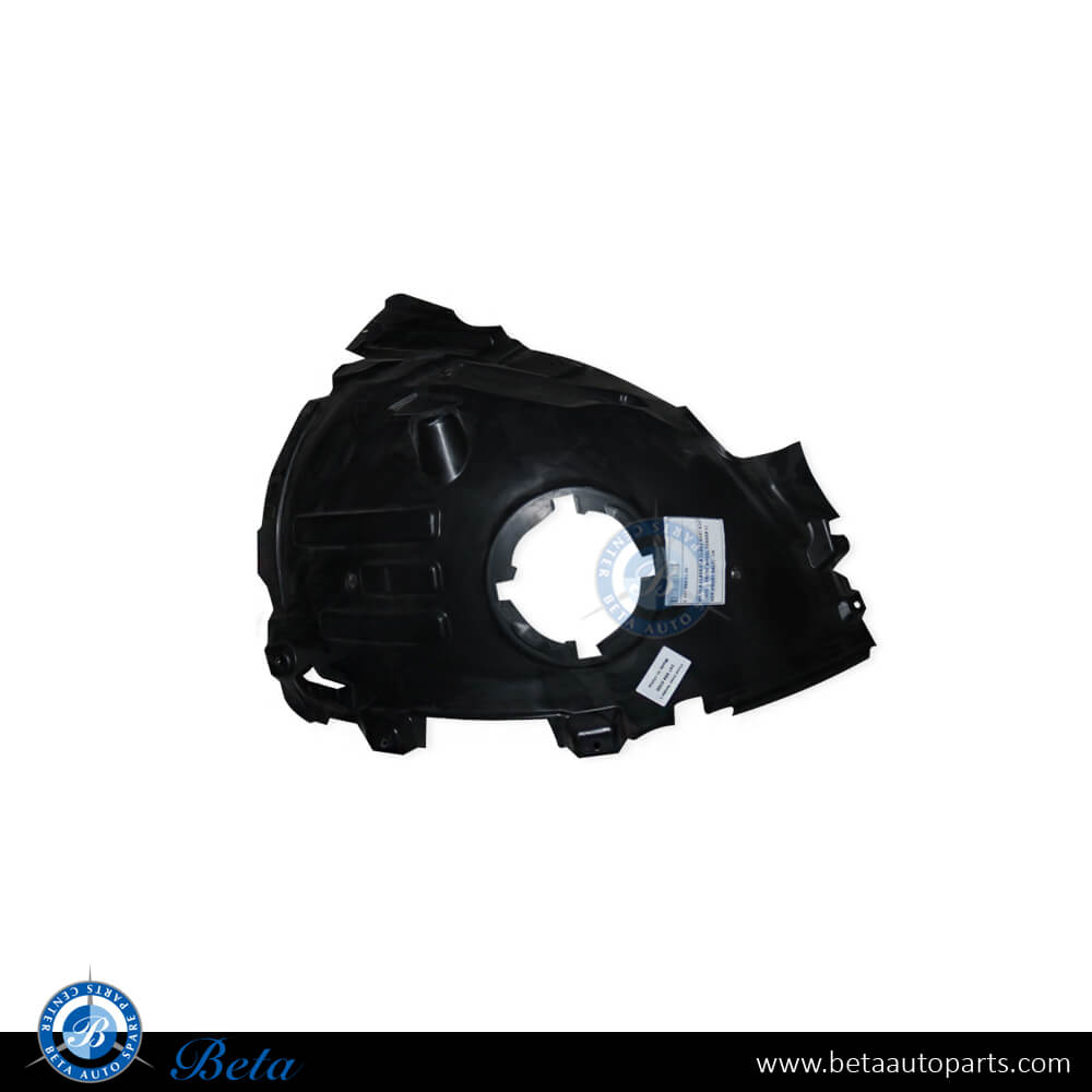 Left Side Front Wheel Fender Liner - Front Half for Mercedes GLA-Class/GLB-Class H247/X247 2020-Up models, Part Number 2478840300 Left Side Front Wheel Fender Liner - Front Half for Mercedes GLA-Class/GLB-Class H247/X247 2020-Up models, Part Number 2478840300